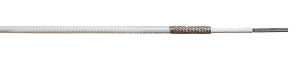 Нагревательный кабель ELKM-AG-H с изоляцией из PTFE и защитной оплёткой и внешней оболочкой, до 260 °C